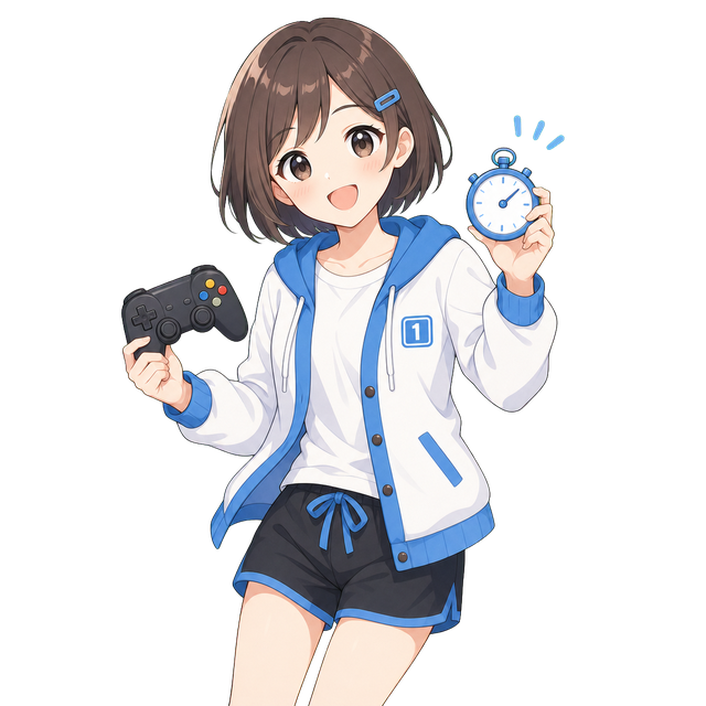 1分ツールのマスコットキャラクター
